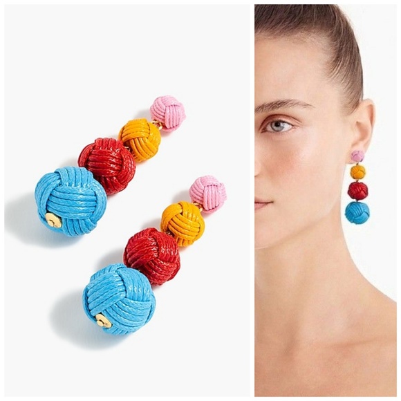 J. Crew Jewelry - NWT, J. Crew, Love Knot Drop Earrings
